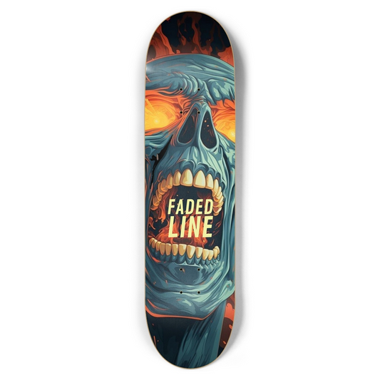 Faded Line SL Logo 8.5"
