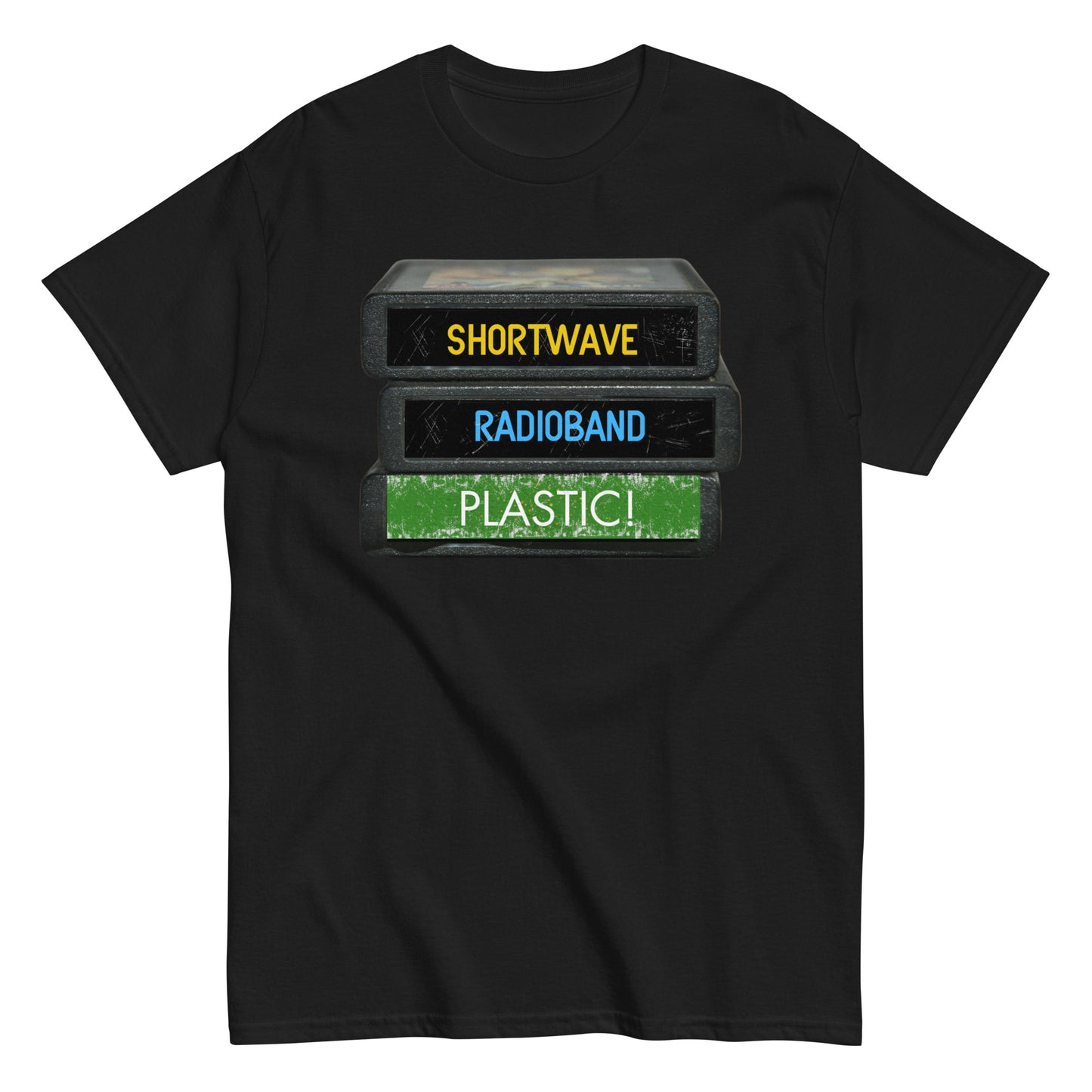 ShortWave RadioBand - TapeStack T-shirt