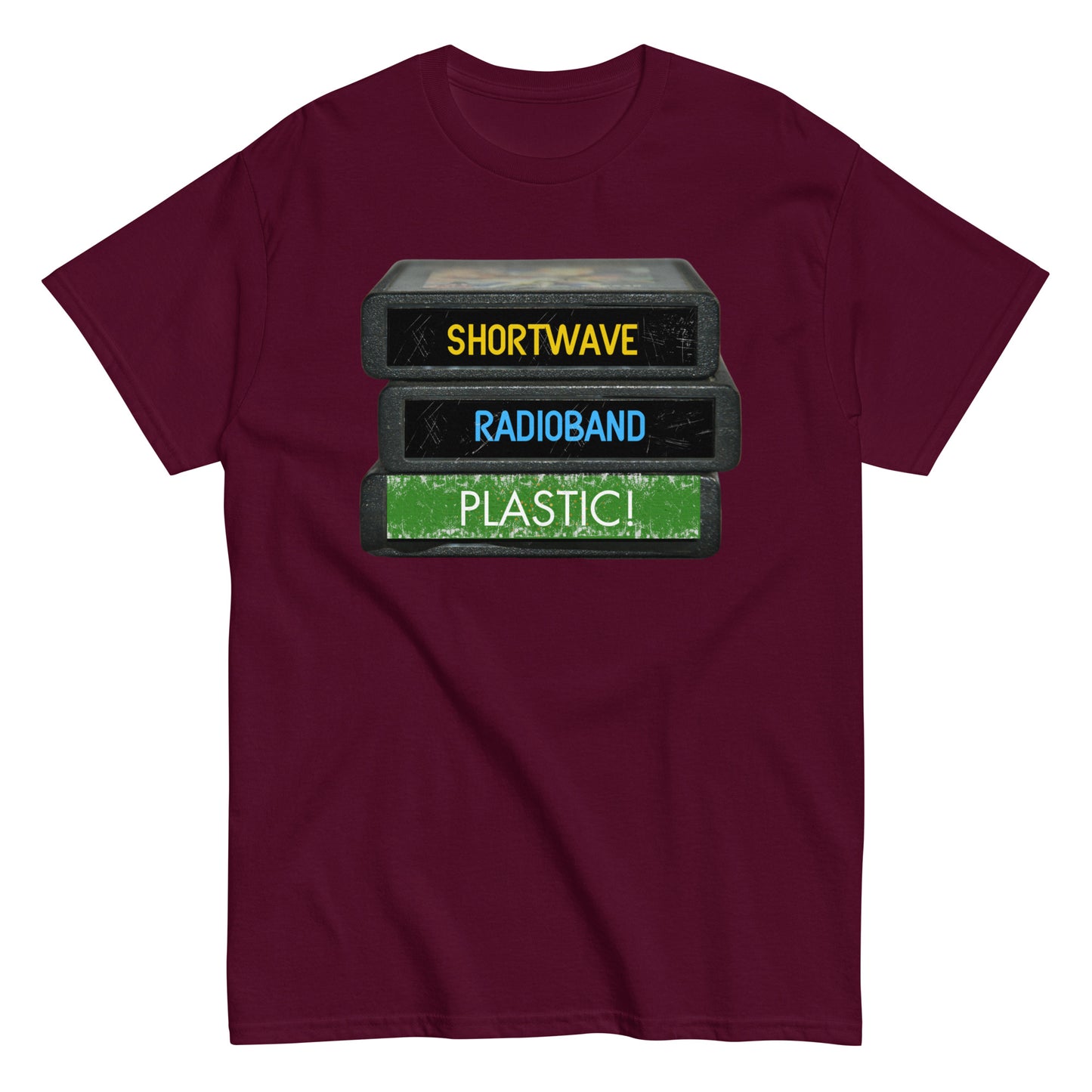ShortWave RadioBand - TapeStack T-shirt