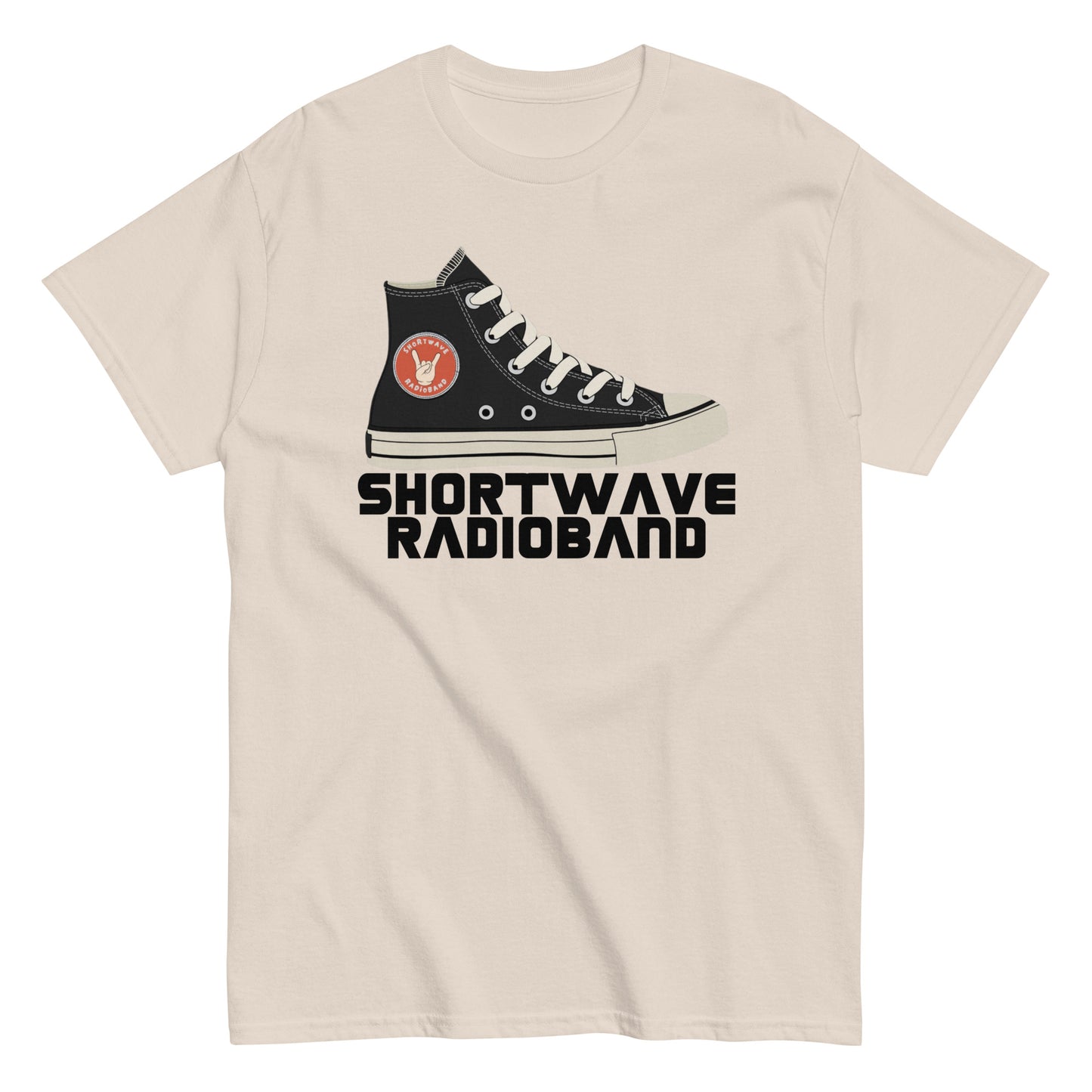 ShortWave RadioBand - Chucks T-shirt