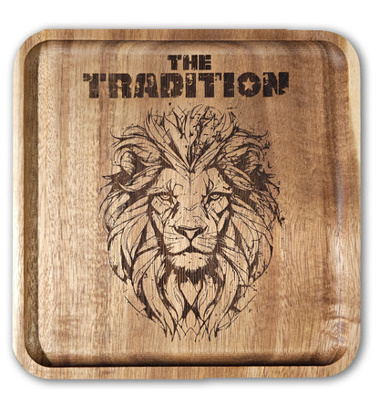 The Tradition - Rolling Tray - Lion Logo