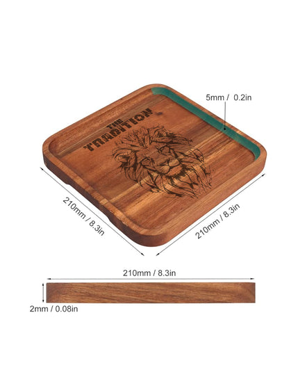 The Tradition - Rolling Tray - Lion Logo