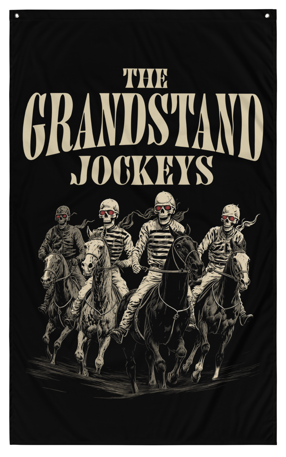 The Grandstand Jockeys - Four Horsemen - Flag