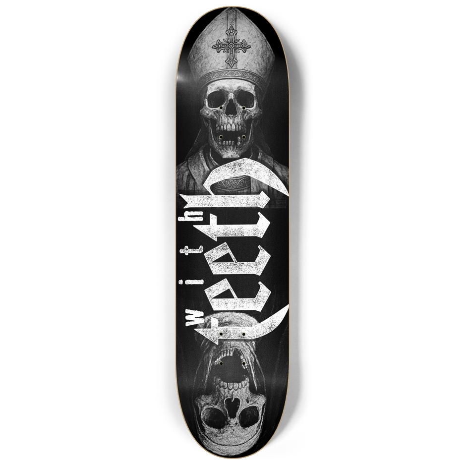 With Teeth - 8.25" Popsicle deck