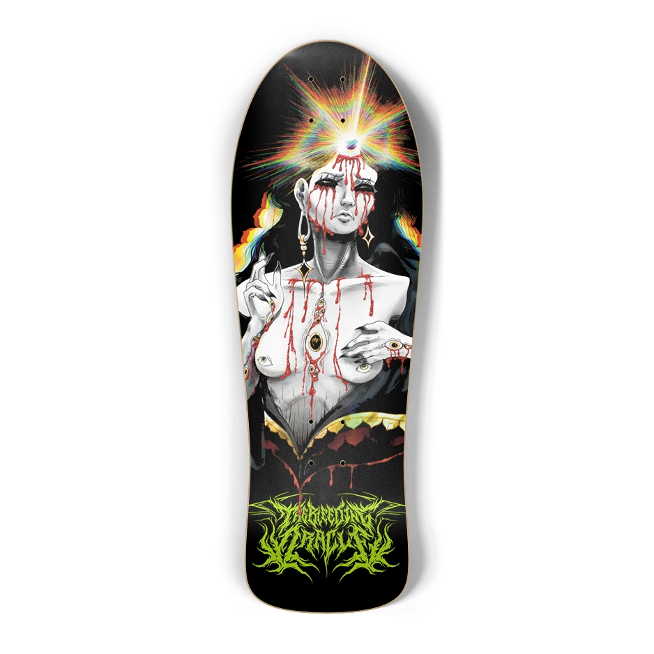 The Bleeding Oracle - Thrasher Skateboard Deck