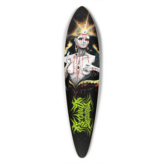 The Bleeding Oracle - PinTail Skateboard Deck