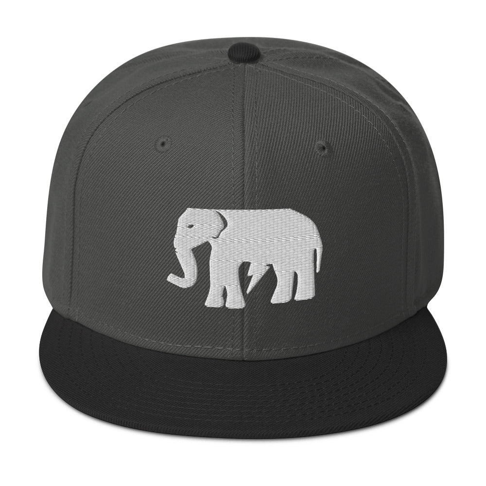 Elephant Back - OG  Logo - Snapback Hat