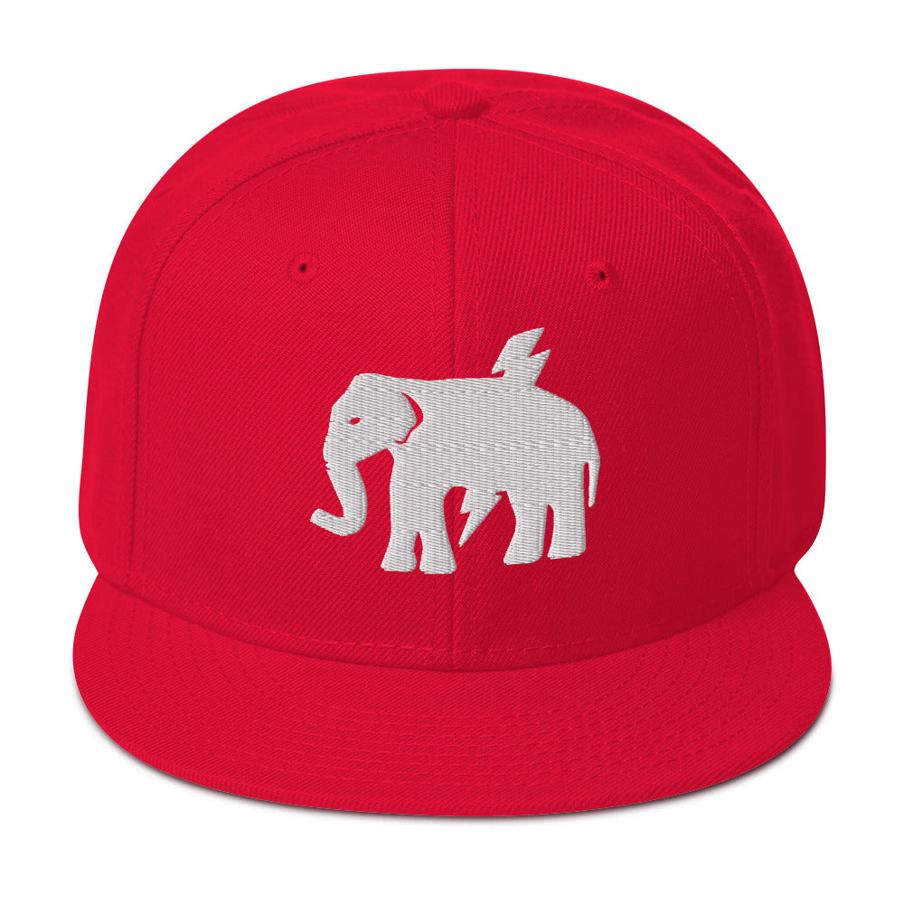 Elephant Back - OG  Logo - Snapback Hat