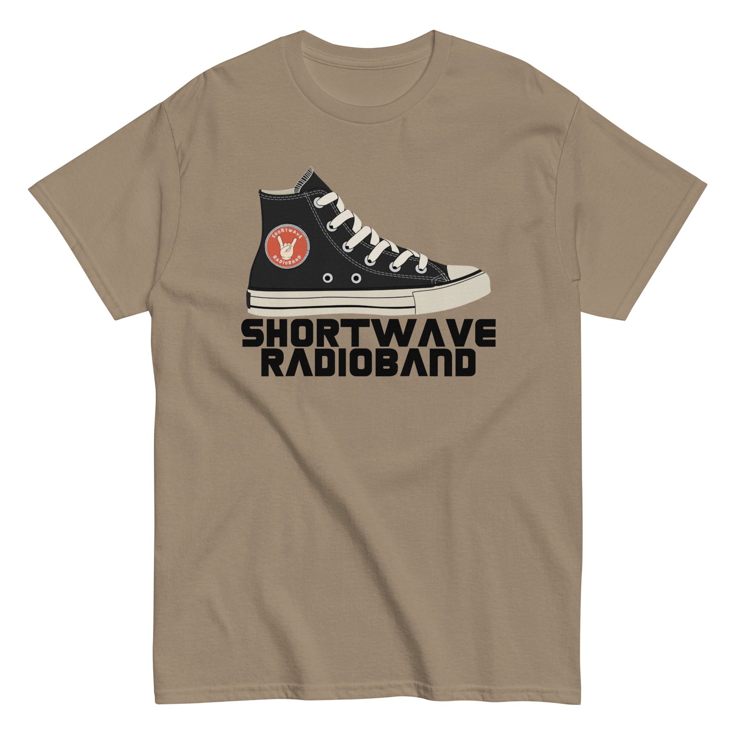 ShortWave RadioBand - Chucks T-shirt