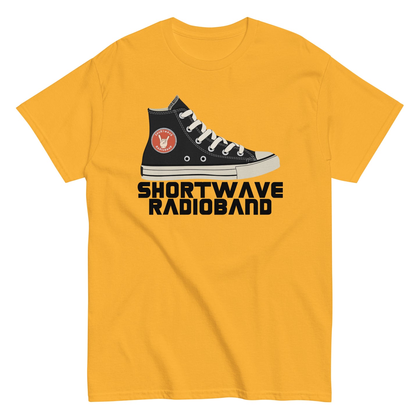 ShortWave RadioBand - Chucks T-shirt