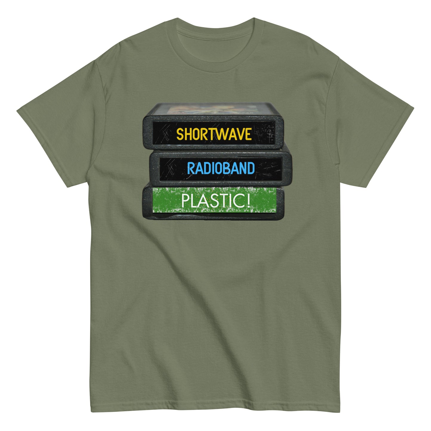 ShortWave RadioBand - TapeStack T-shirt