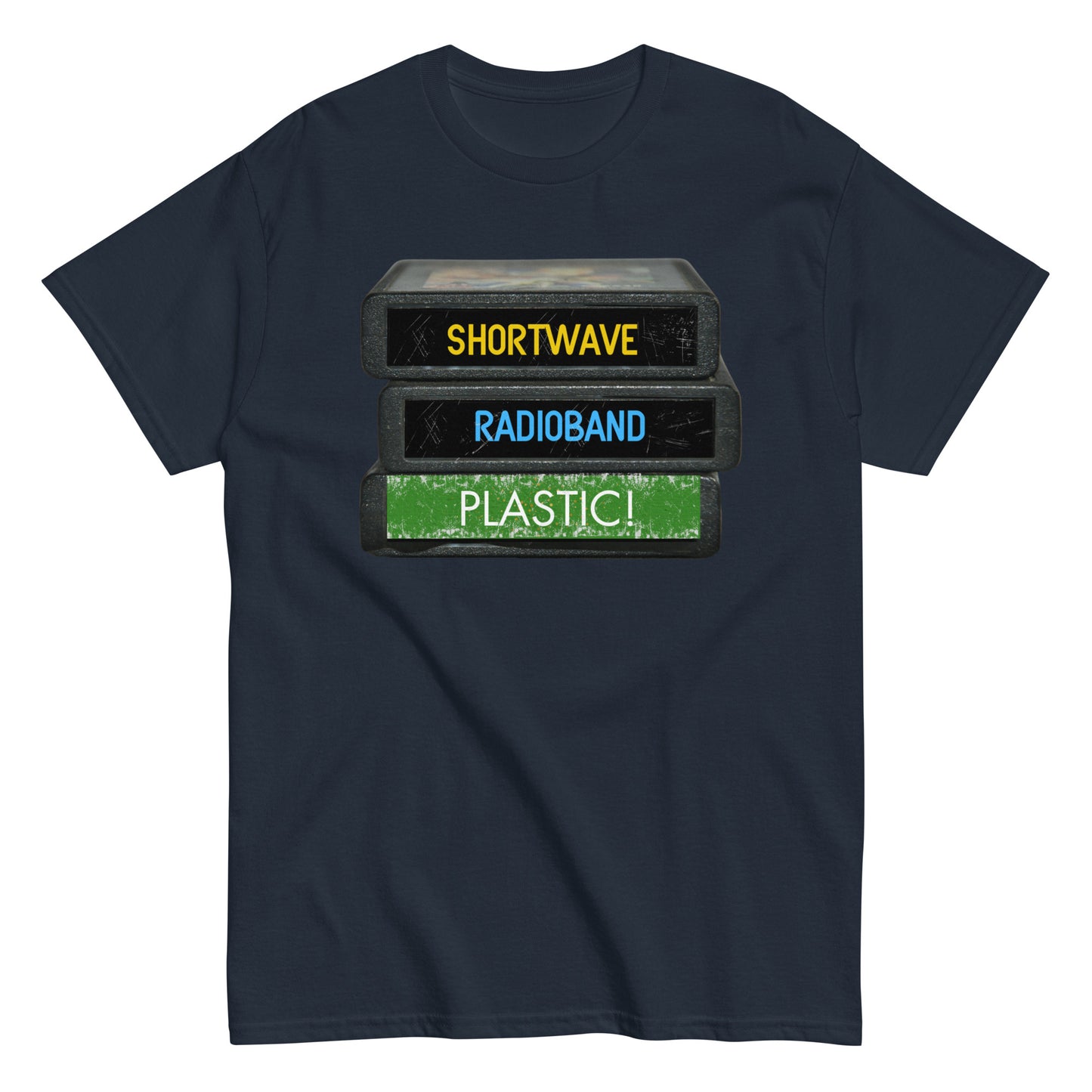 ShortWave RadioBand - TapeStack T-shirt