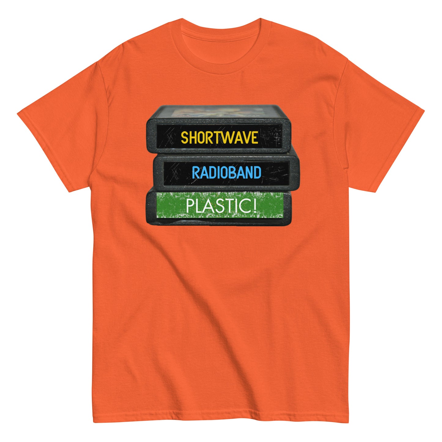 ShortWave RadioBand - TapeStack T-shirt