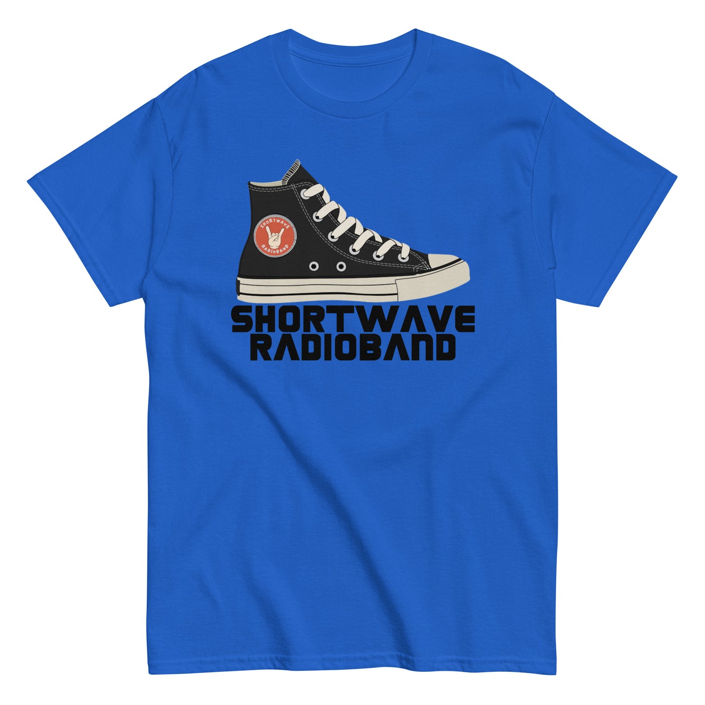 ShortWave RadioBand - Chucks T-shirt