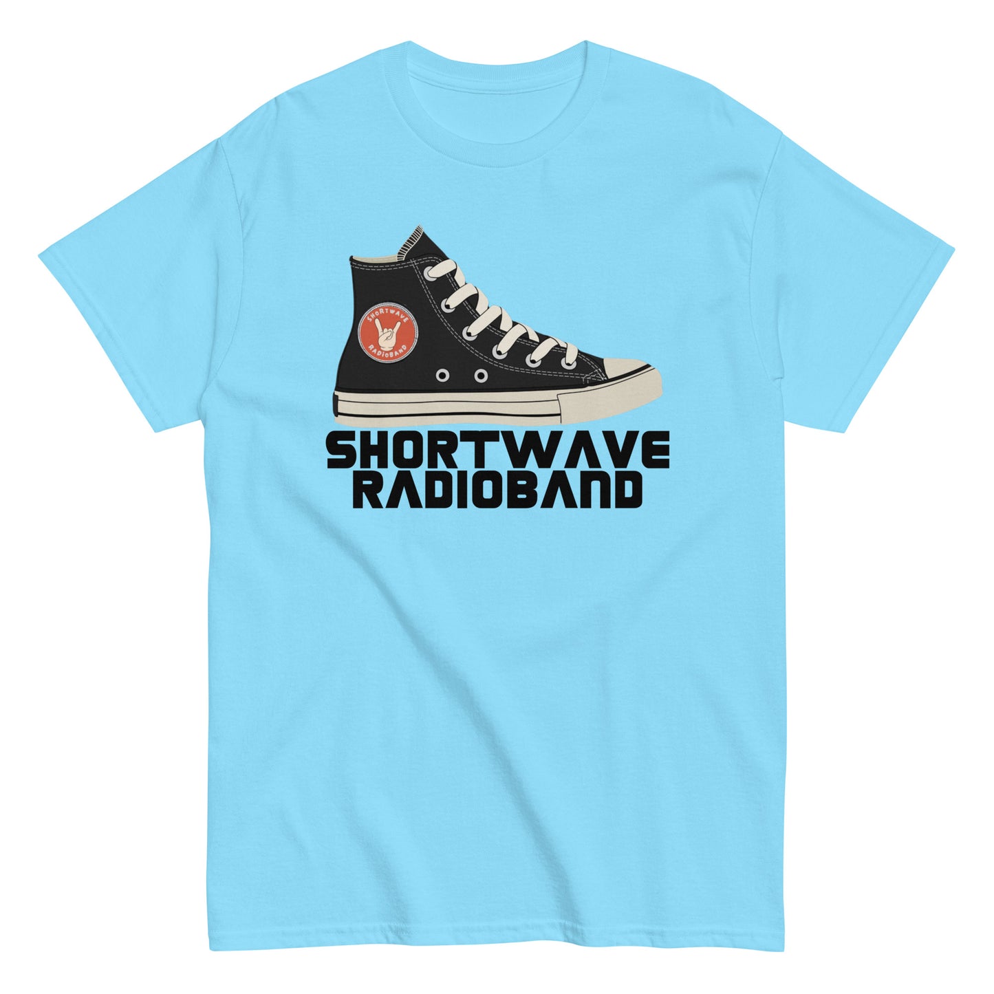 ShortWave RadioBand - Chucks T-shirt