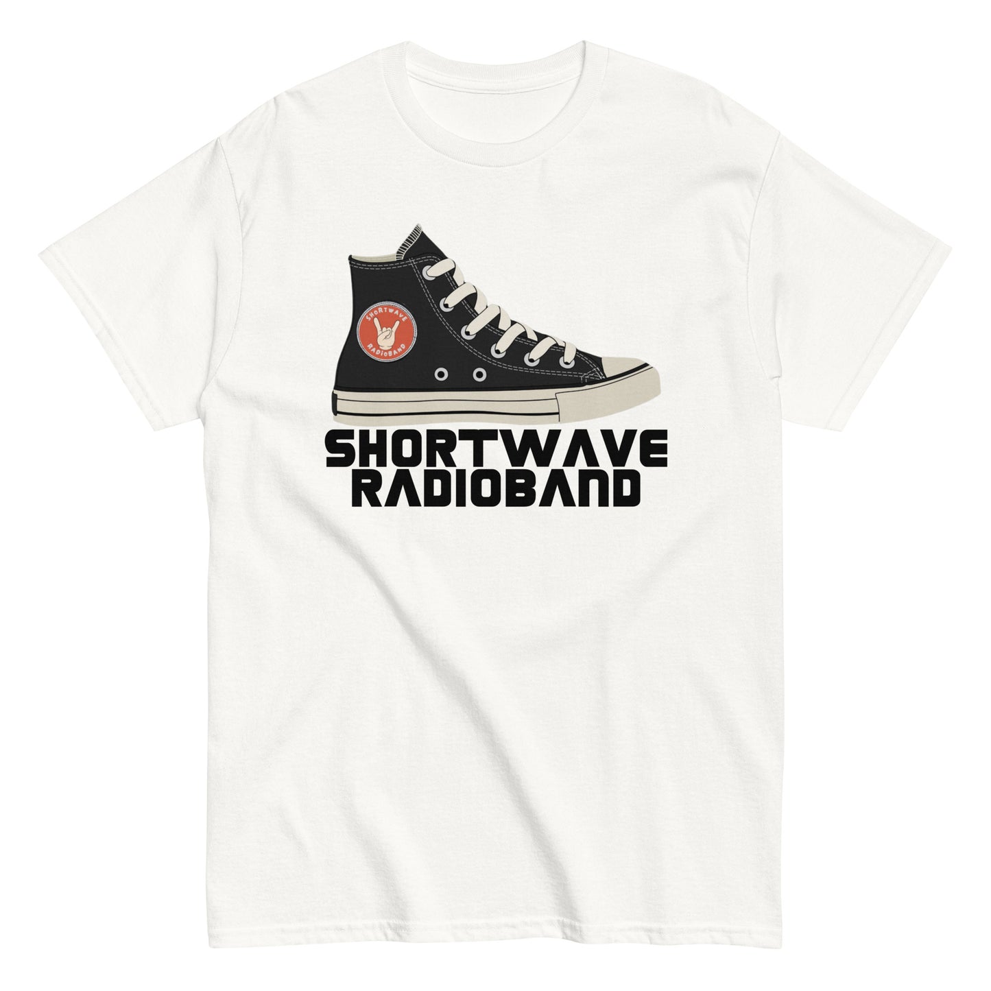 ShortWave RadioBand - Chucks T-shirt