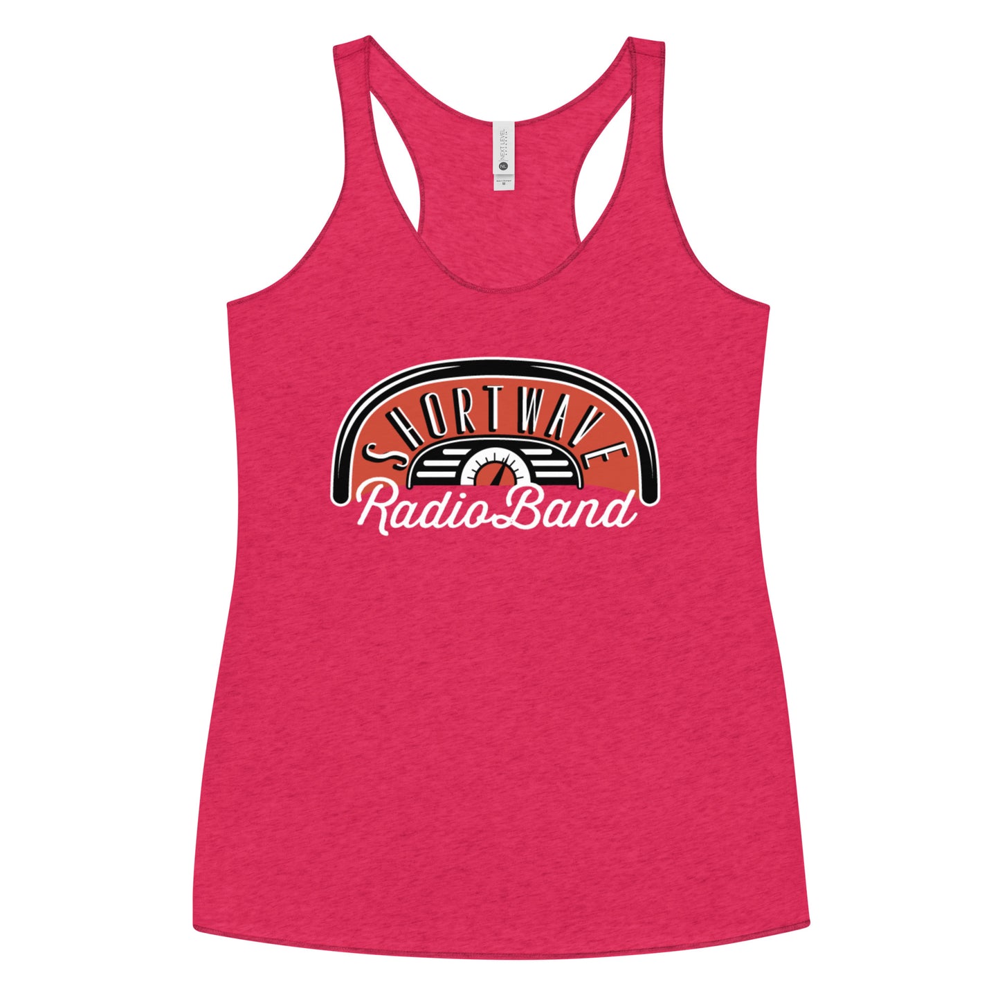 ShortWave RadioBand Women's Racerback Tank