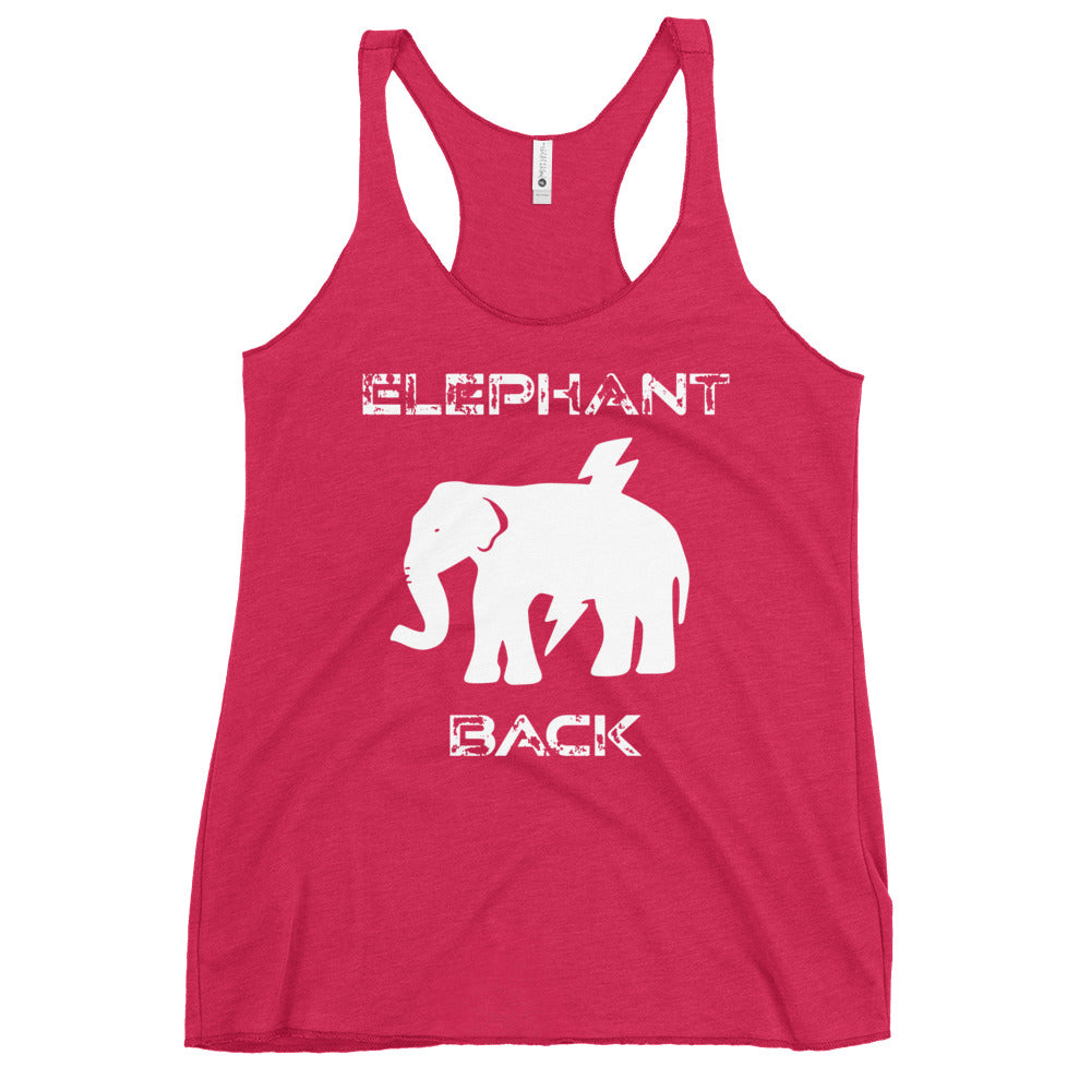 Elephant Back - Women's Racerback Tank